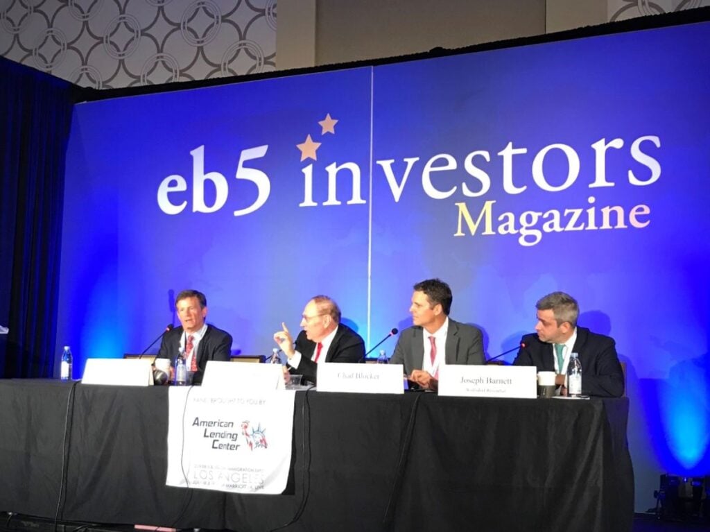 ALC President Bruce Thompson spoke at the 2019 EB5 & Uglobal Immigration Expo in Los Angeles