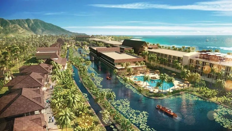 The redeveloped Coco Palms on Kauai will be a Kimp